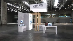 20x20 Island booth design by Reaction Space